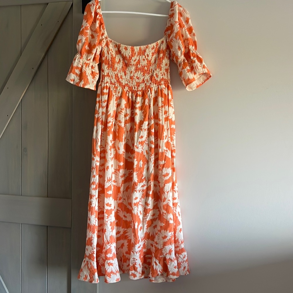 KARLIE maxi flowered dress